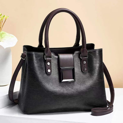 Shoulder Bag Big Buckle Handbags Office Crossbody Bags