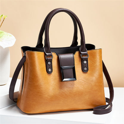 Shoulder Bag Big Buckle Handbags Office Crossbody Bags